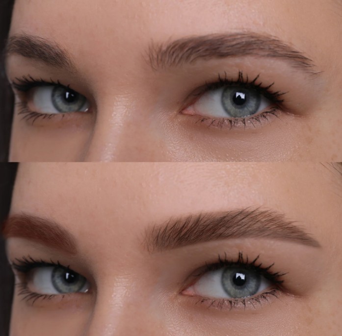 як вибрати колір фарби для брів